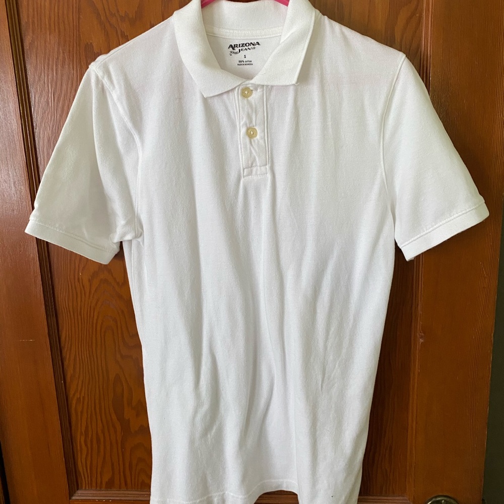 Arizona Jeans white polo top